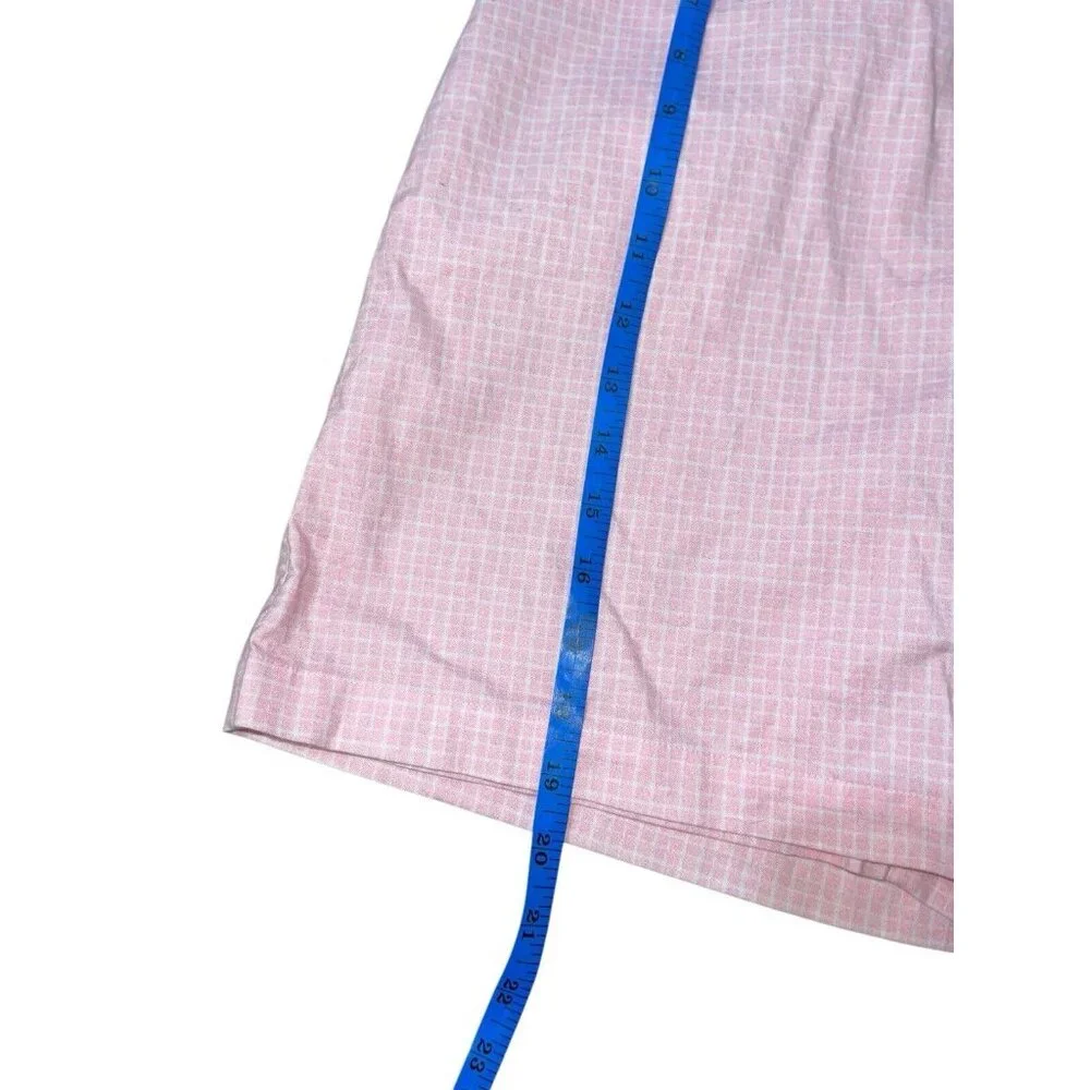 LIZ CLAIBORNE LIZ SPORT Women's Size 6 Pink Check Skort - Picture 8 of 12